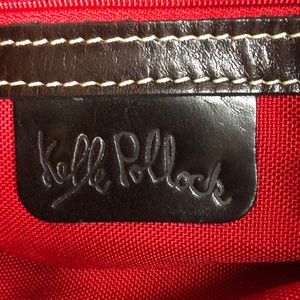 VTG Kelle Pollock Chocolate Suede Shoulder Bag